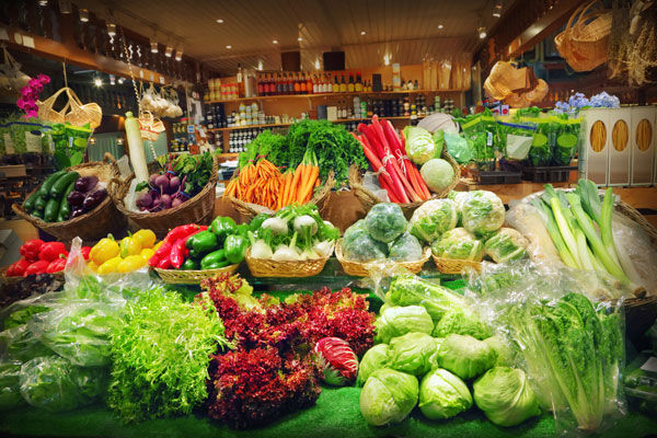 open an organic store: example of products