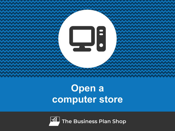 how to open a computer store