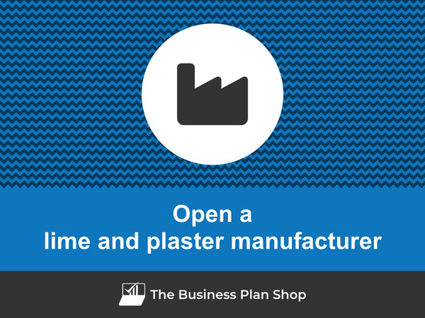 how to open a lime and plaster manufacturing business