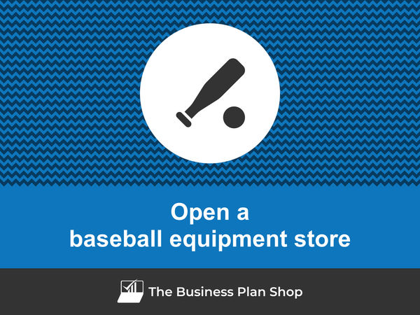 open a baseball equipment store
