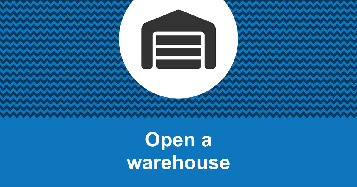 How to open a profitable warehouse?