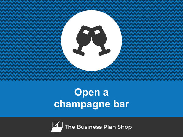how to open a champagne bar