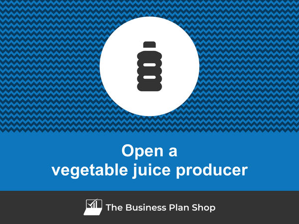 how to open a vegetable juice producing company