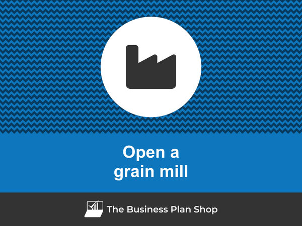 how to open a grain mill