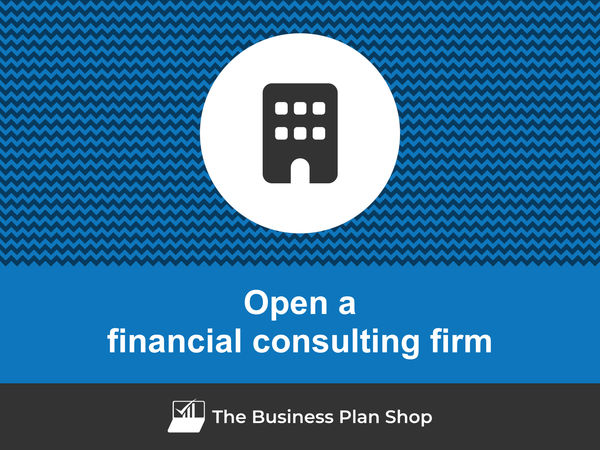 open a financial consulting firm