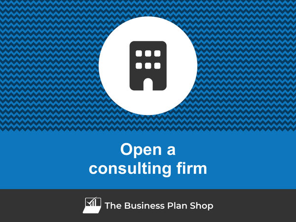 open a consulting firm