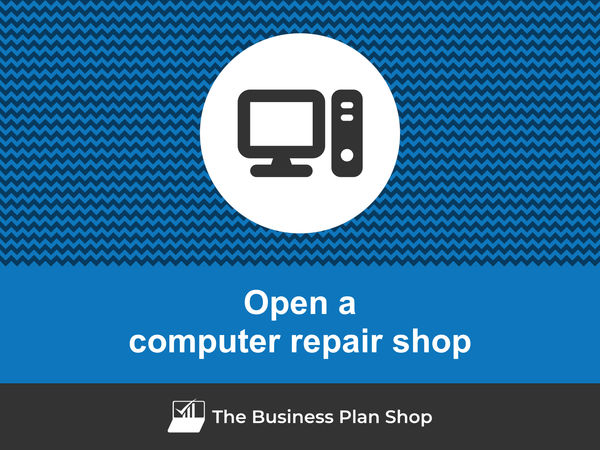 open a computer repair shop