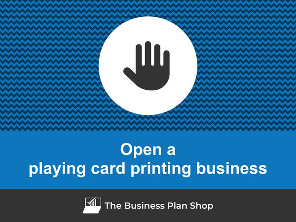 how to start a playing card printing business