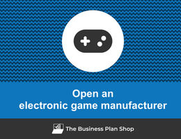 Open an electronic game manufacturer