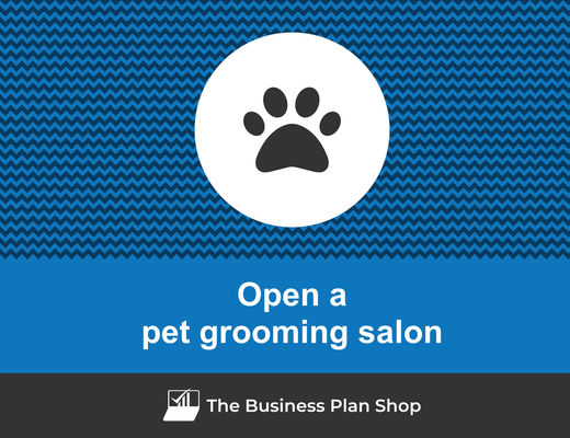 How to write a business plan for a pet grooming salon?