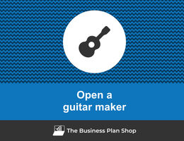 Open a guitar maker