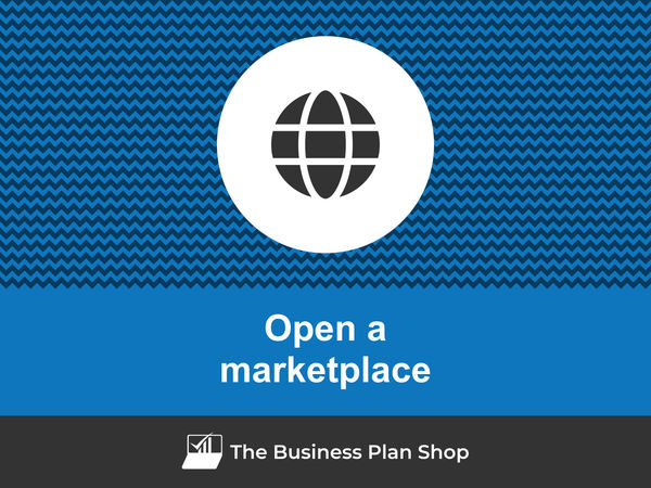 open a marketplace