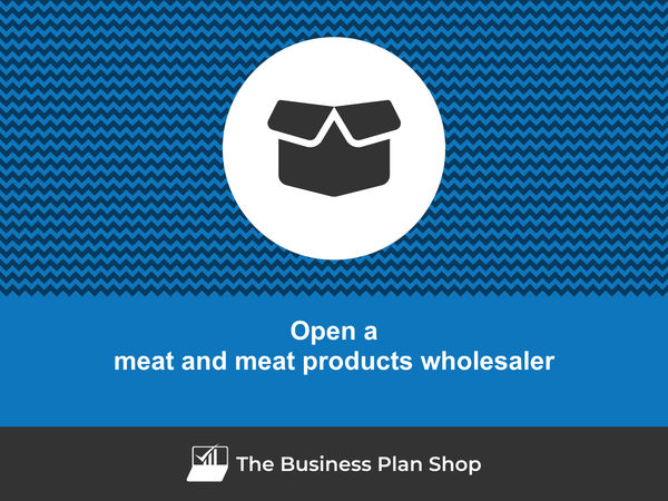 open a meat and meat products wholesaler