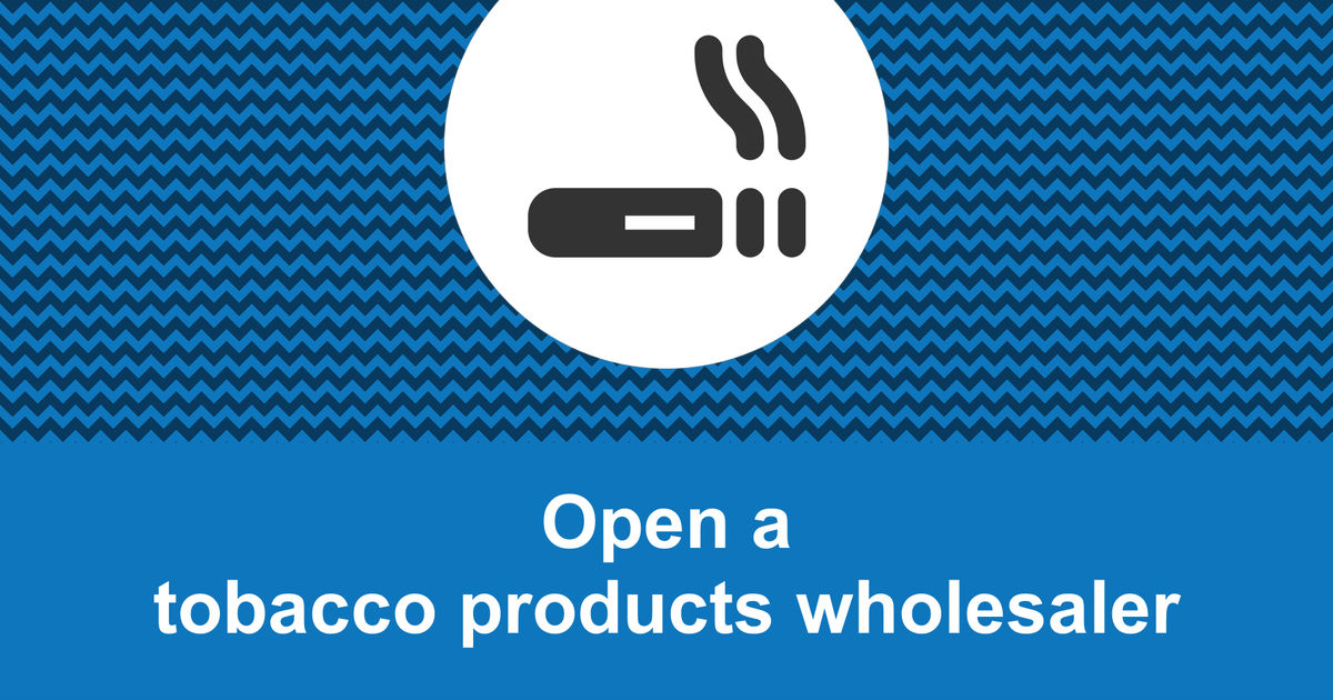 tobacco wholesaler How to open a profitable tobacco products wholesaler?