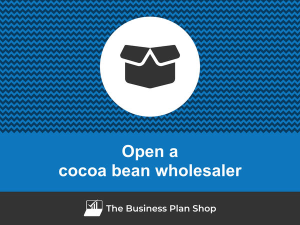 how to open a cocoa bean wholesaler