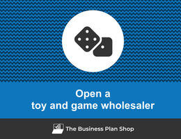 How to open a toy and game wholesaler?