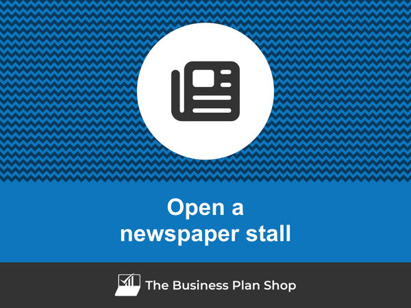 how to start a newspaper stall