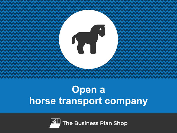 how to open a horse transport company