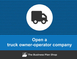 How to open a truck owner-operator company?