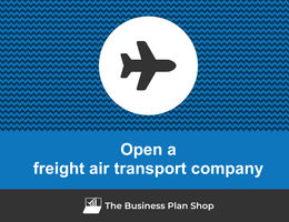 How to open a freight air transport company?