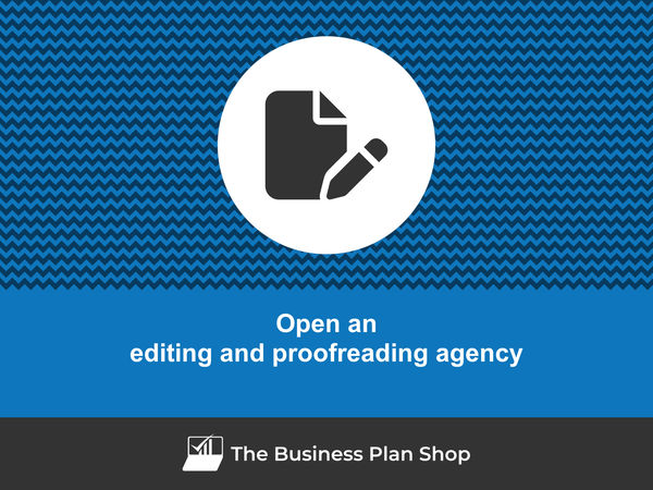 how to open an editing and proofreading agency