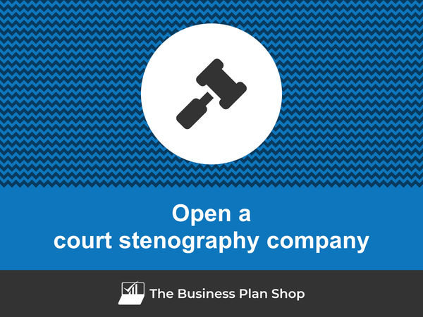 open a court stenography company