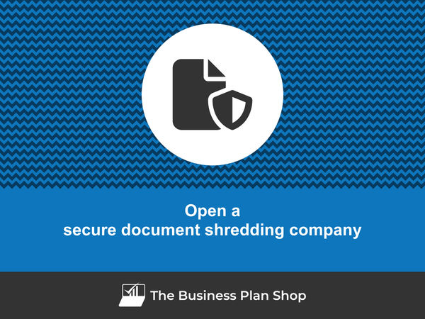 how to open a secure document shredding company