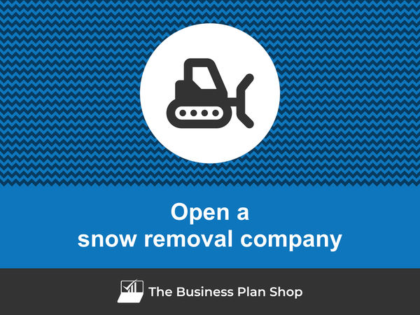 open a snow removal company