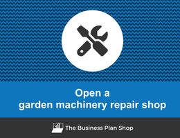 How to open a garden machinery repair shop?