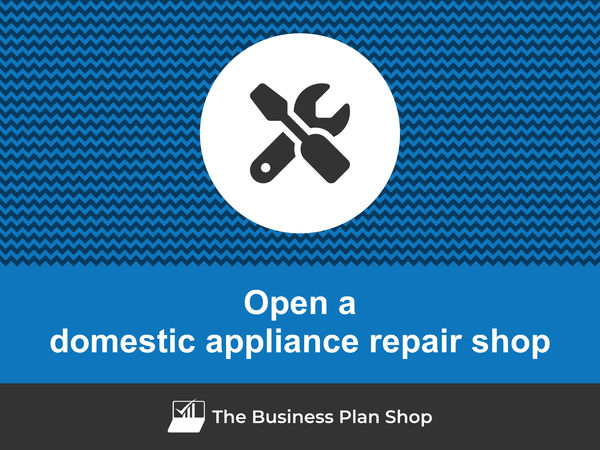 open a domestic appliance repair shop