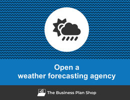 How to open a weather forecasting agency?