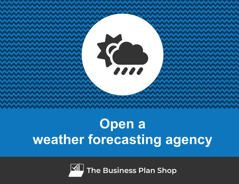 How to create a weather forecasting agency financial forecast?