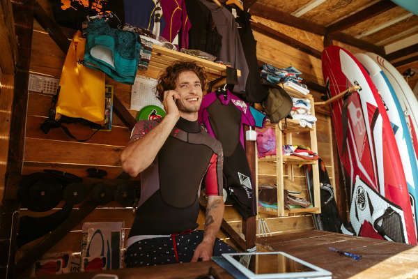 how to open a surf shop: products and services