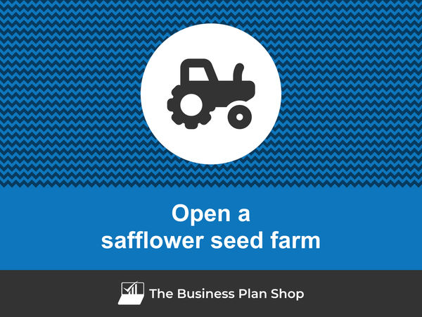 how to open a safflower seed farm