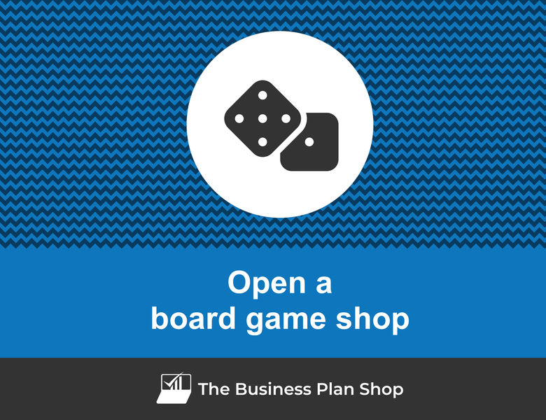 How to write a business plan for a board game shop?