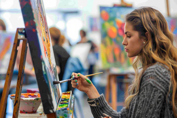 business plan for a painting studio