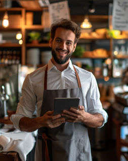 Un propriétaire de restaurant rapide qui a utilisé The Business Plan Shop pour rédiger un plan d'affaires