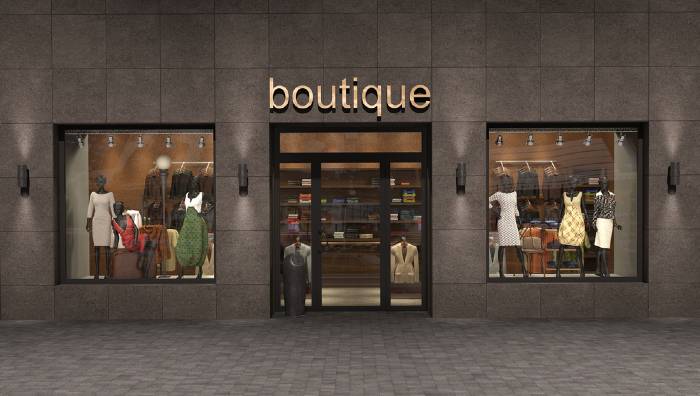 business plan boutique