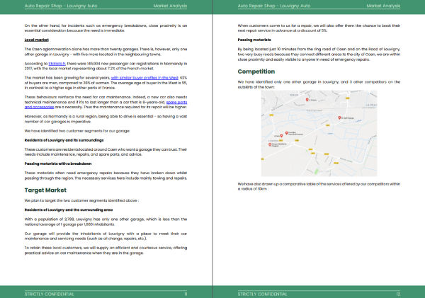 how to start an auto repair shop market research