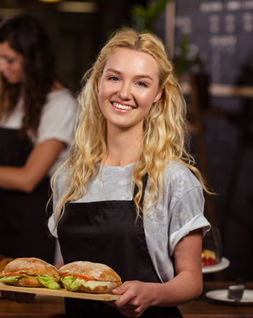 deli owner using our business plan template