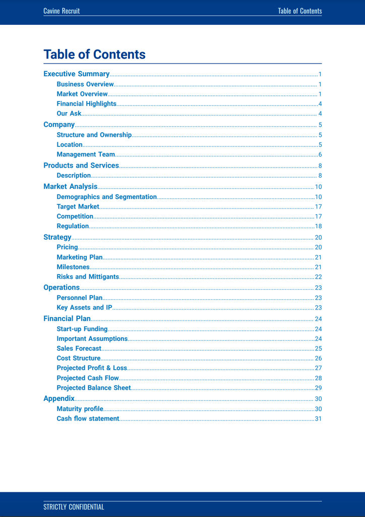 student recruitment agency business plan