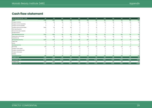 Beauty Salon Business Plan Template & Forecasting Tool