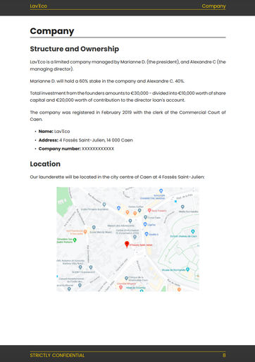 dryclean and laundry business plan company overview included in laundromat business plan template
