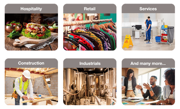 3-year business plan template: multiple sectors from hospitality to retail