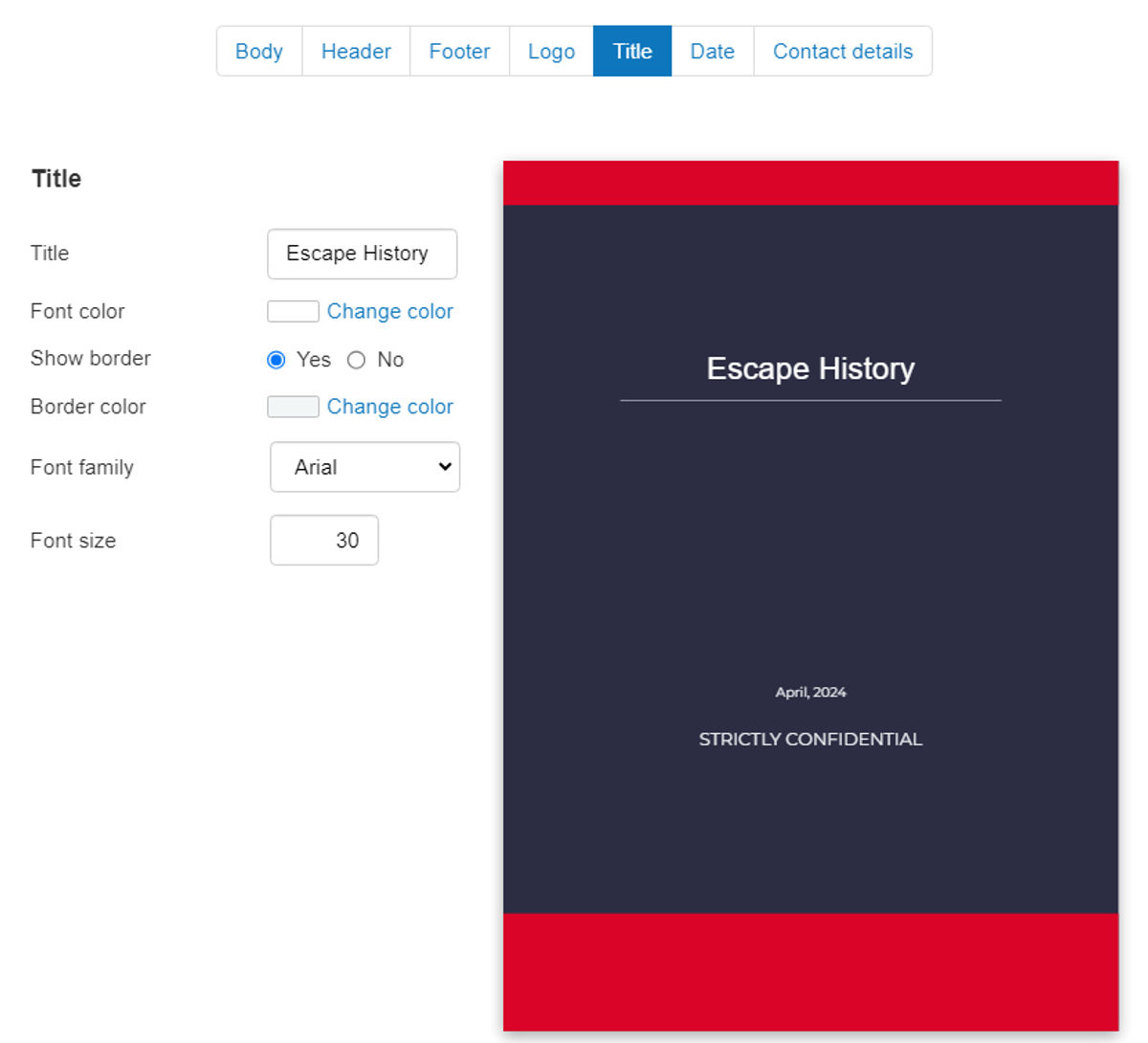 How to design your business plan cover page?