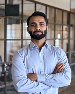 entrepreneur building a robust financial forecast