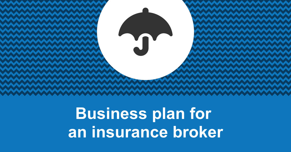 insurance broker business plan example