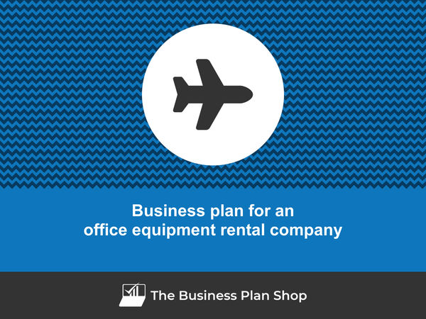 office equipment rental company business plan