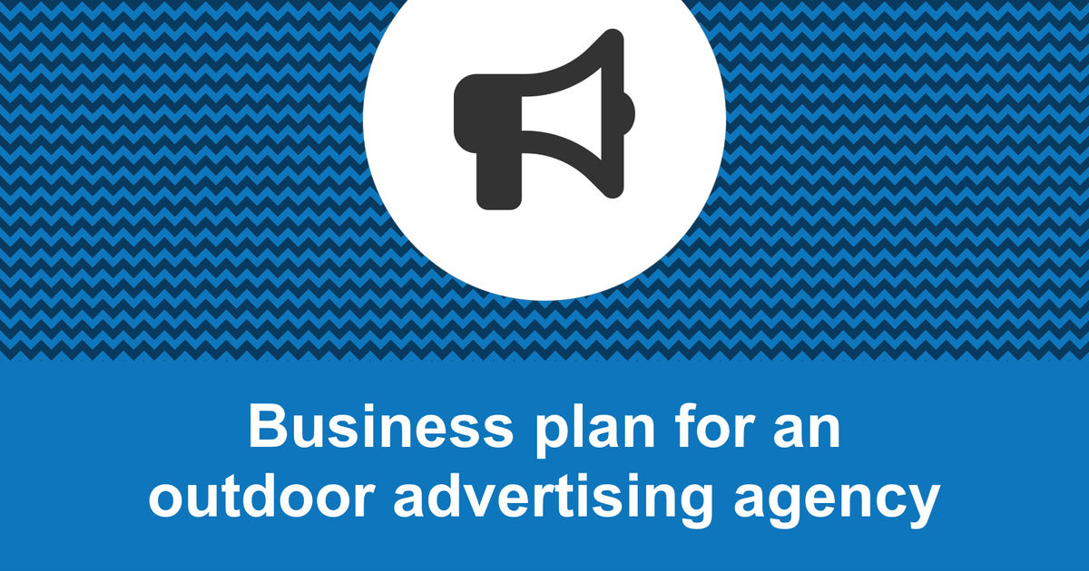 outdoor advertising business plan sample pdf