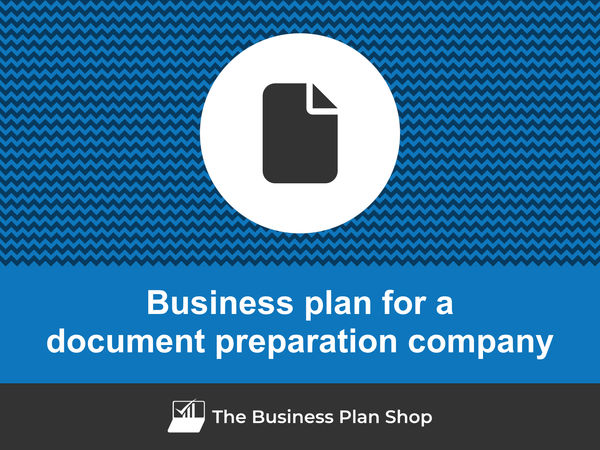 document preparation company business plan